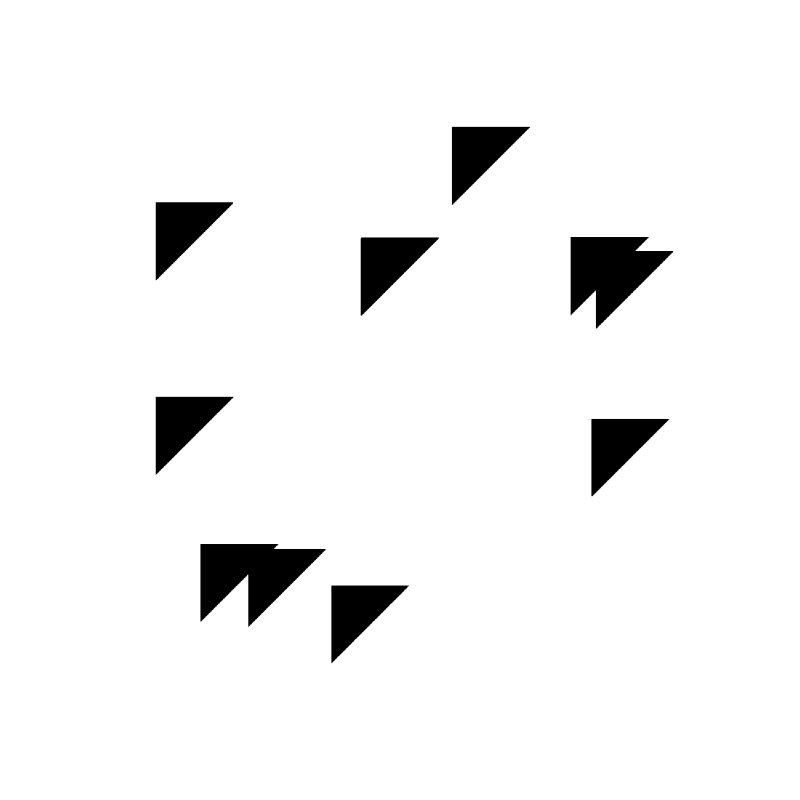 Beispielbild zehn Dreiecke